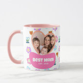 Das Zeichnend Foto der Mutter für Kinder Tasse (Links)