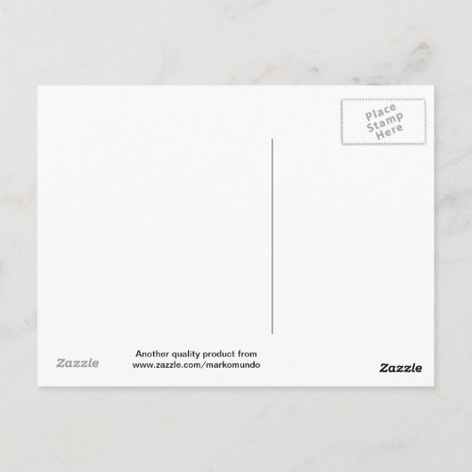 Das Zeitalter der Reptilien 1970 Postkarte (Rückseite)