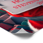 Das zeitlose Poster des Weihnachtsmanns Yuletide S (Ecke)