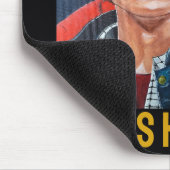Das Zeitreisende Gemälde von Alfred Fox Mousepad (Ecke)