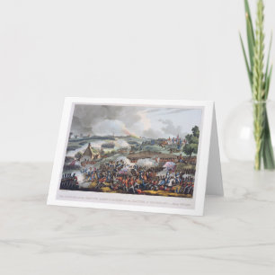 Das Zentrum der britischen Armee in Aktion bei der Karte