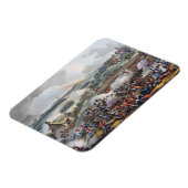 Das Zentrum der britischen Armee in Aktion bei der Magnet (Linke Seite)