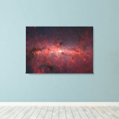 Das Zentrum der Milchstraße Leinwanddruck (Insitu (Holzboden))