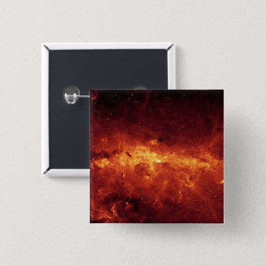 Das Zentrum der Milchstraße mit Staub Button (Vorne & Hinten)