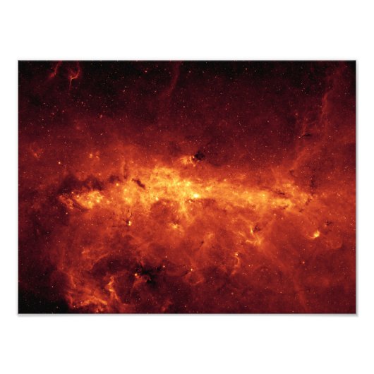 Das Zentrum der Milchstraße mit Staub Fotodruck (Vorne)