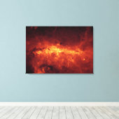 Das Zentrum der Milchstraße mit Staub Leinwanddruck (Insitu (Holzboden))