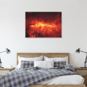 Das Zentrum der Milchstraße mit Staub Leinwanddruck (Insitu (Schlafzimmer))