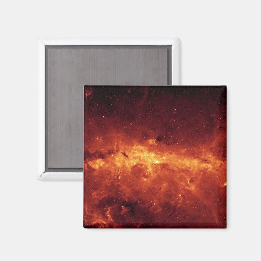 Das Zentrum der Milchstraße mit Staub Magnet (Vorderseite/Rückseite)