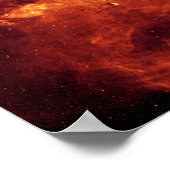 Das Zentrum der Milchstraße mit Staub Poster (Ecke)