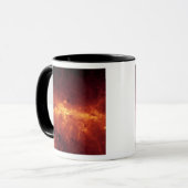 Das Zentrum der Milchstraße mit Staub Tasse (Vorderseite Links)