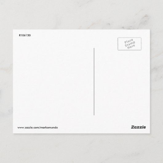 Das Zentrum, OberMontclair NJ Vintag Postkarte (Rückseite)