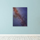 Das Zentrum unserer Milchstraße Leinwanddruck (Insitu (Holzboden))