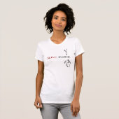 Das zerstörte T-Shirt der lebendigen inneren (Vorne ganz)