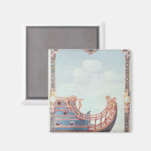 Das Zeugnis des "Le Soleil Royal" Magnet (Vorderseite/Rückseite)