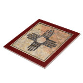 Das Zia-Sun-Symbol in New Mexiko - Gerede über Sch Fliese (Seite)