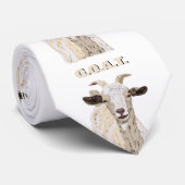 Das Ziege T-Shirt Krawatte (Gerollt)