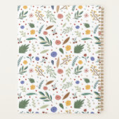 Das Ziel: Blumenmuster Planer (Rückseite)