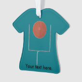 Das Ziel Fußball Shirt Ornamente machen (Vorderseite)