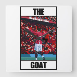 DAS ZIEL QUADRATISCHE WANDUHR