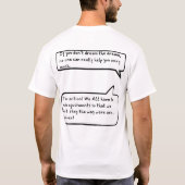 Das Ziel T-Shirt (Rückseite)