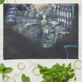 Das Ziel verschoben.Singapur Geschirrtuch (Gefaltet)