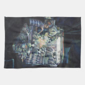 Das Ziel verschoben.Singapur Geschirrtuch (Horizontal)