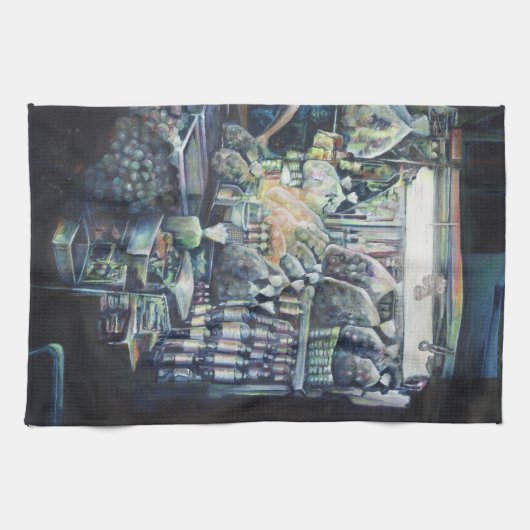 Das Ziel verschoben, Singapur Geschirrtuch (Horizontal)