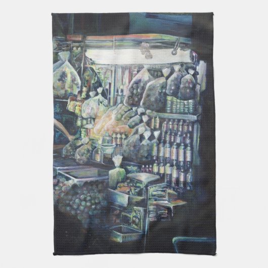 Das Ziel verschoben, Singapur Geschirrtuch (Vertikal)