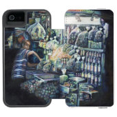 Das Ziel verschoben, Singapur Incipio iPhone Geldbeutel-Hülle (Folio Geöffnet)