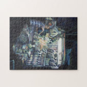 Das Ziel verschoben. Singapur Puzzle (Horizontal)