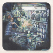 Das Ziel verschoben, Singapur Rechteckiger Pappuntersetzer (Vorderseite)