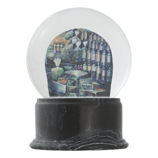 Das Ziel verschoben, Singapur Schneekugel (Rückseite)