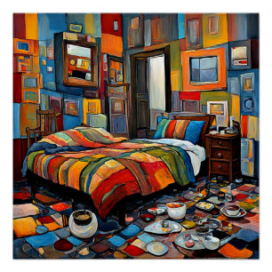 Das Zimmer mit dem Schlafzimmer 2 Poster