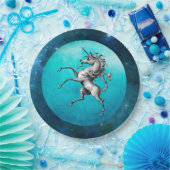 Das Zinneinhorn Pappteller (Party)