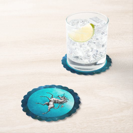 Das Zinneinhorn Untersetzer (Vor Ort)