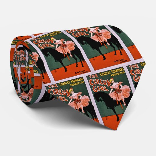 Das Zirkus-Mädchen 1897 Krawatte (Gerollt)