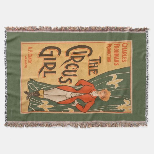 Das Zirkus-Mädchen-Theaterplakat #1 Decke (Vorderseite)