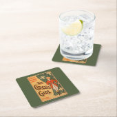 Das Zirkus-Mädchen-Theaterplakat #1 Rechteckiger Pappuntersetzer (Vor Ort)