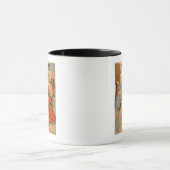 Das Zirkusmädchen - Fütterung von Elefant und Affe Tasse (Zentrum)