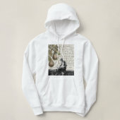 Das Zitat des Bell Jar-Baumes Hoodie (Design vorne)