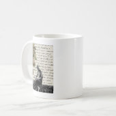 Das Zitat des Bell Jar-Baumes Kaffeetasse (Vorderseite Links)