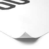 Das Zitat-Leben von Ferris bewegt sich Hübsch schn Poster (Ecke)