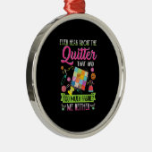 Das Zitat von Frauen zu beenden, wenn sie von Quil Ornament Aus Metall (Rechts)