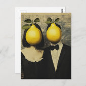 Das Zitronenvolk Postkarte (Vorne/Hinten)