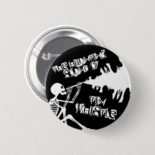 Das zitternde Geräusch des Abzeichens von Tin Whis Button (Vorne & Hinten)