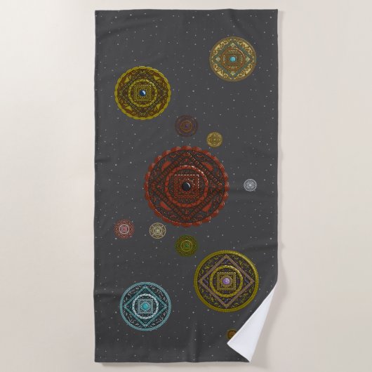 Das Zodiac Beach Handtuch (Vorderseite)