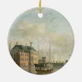 Das Zollamt, Amsterdam Keramikornament (Hinten)
