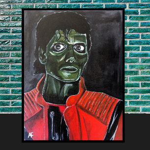Das Zombie-Gemälde von Alfred Fox Leinwanddruck