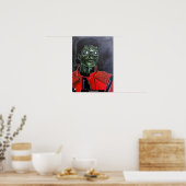 Das Zombie-Gemälde von Alfred Fox Poster (Küche)
