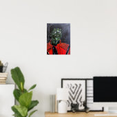 Das Zombie-Gemälde von Alfred Fox Poster (Heimbüro)